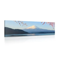Slika razgled na goro Fuji - 150x50
