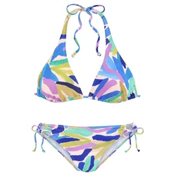 s.Oliver Bikini modra/rumena/roza/bela