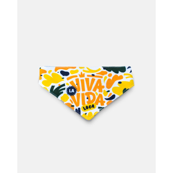 EL SHAPO Bandana za pse Viva la vida loca, L, Šarena
