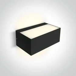ZIDNA LAMPA E27/12W/IP65/230V ANTRACIT