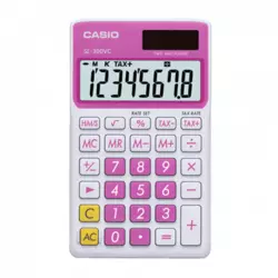 CASIO kalkulator SL 300VC (Pink) Kalkulator džepni, Bela/Roze