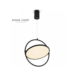 LUNA 253 Visilica 10W 3000K, Dimabilna, Crna