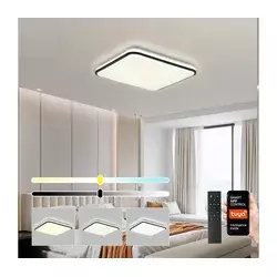 Brilagi - LED prigušiva stropno svetlo SMART LED/36W/230V 53x53 cm Wi-Fi Tuya + daljinski upravljač