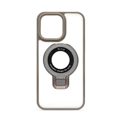 Maska za telefon MAGSAFE RING za Iphone 15 Pro Max, Siva