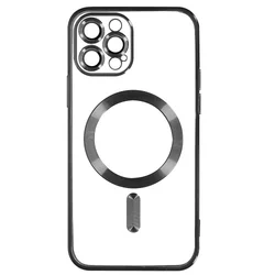Silikonska futrola Magsafe Iphone 12 PRO CRNA