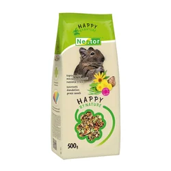 Nestor Happy By Nature Premium Hrana za degue 700-GKS 134, Čičoka, maslačak i semenke trava, 500 g