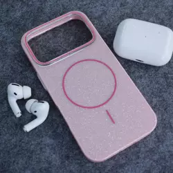 Maska Mag Case Fashion Glitter za iPhone 17 Pro roze