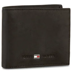 Velika moška denarnica Tommy Hilfiger Johnson Mini Cc Wallet AM0AM00663 Črna