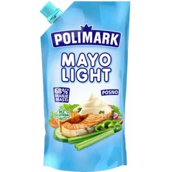 MAJONEZ MAYO LIGHT POLIMARK 280ML DOJPAK