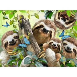 Ravensburger - Puzzle Sloth Selfie - 500 kosov
