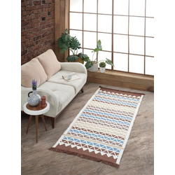 Dekordom tepih estrella 60x90 2115-b - autunno beige turquoise ( 023735 )