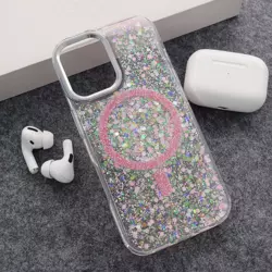 Maska Mag Case Glue za iPhone 17 roze