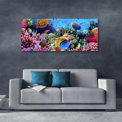 tulup.si Slika na platnu Barrier reef narava 125x50 cm