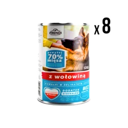 Frendi Vlažna hrana za pse, Govedina, 1.250g, 8 komada
