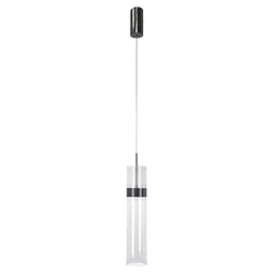 LED luster na sajli AMBIENTE LED/6W/230V 3000/4000/6000K crna