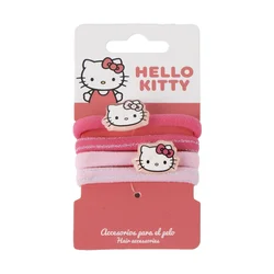 Elastike za lase Cerda Hello Kitty - 4 kosi