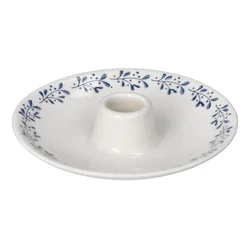 Porcelanast svečnik z božičnim motivom – Dakls