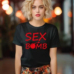 Camiseta Majica sa štampanim printom Cam 169, Ženska, Crna