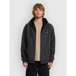 Volcom Single Stone Lined Zip Jacket heather black