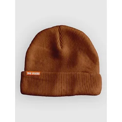 The Dudes Logo Vermillon Nut Warmer Beanie maroon