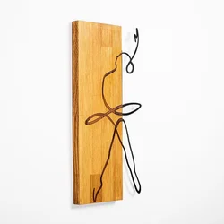 Wallity Zidna dekoracija MA-299, 30 x 58 cm,  Smeđa