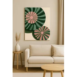 Wallity Dekorativna slika na platnu, 50x70cm, Šarena