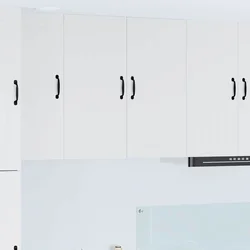 vidaXL Stenska kuhinjska omarica Bela 80 x 31 x 80 cm Konstruiran les
