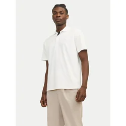 JACK & JONES Muška polo majica 12251180, Bela