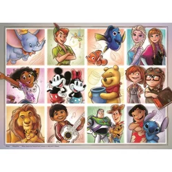 Ravensburger Slagalica Disney više likova, 100 Delova