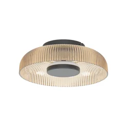 ITALUX WL-36482-YLL-LED Plafonsko svetlo PASSO LED/8W/230V 3000K prečnik 25 cm zadimljeno bež