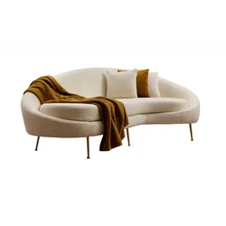 Atelier del Sofa Eses Sofa, Krem