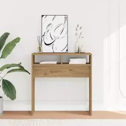 konzolni stol Artisan hrast 78x30x80 cm konstruirano drvo