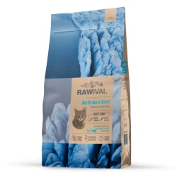 Craftia Rawival Suva hrana za odrasle mačke, sa ribom iz Severnog mora, 1.7kg