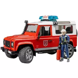 BRUDER Land Rover Defender vatrogasni auto i vozaÄ? 02596