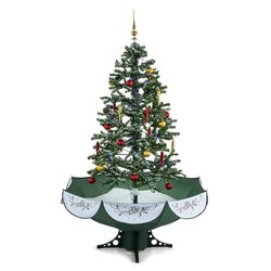 ONECONCEPT božićno drvce sa simulacija snijega EVERWHITE 180cm zelena