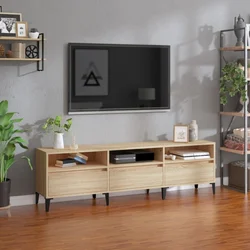 TV ormarić boja hrasta sonome 150x30x44,5 cm konstruirano drvo
