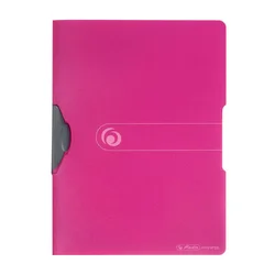 Herlitz clip mapa, A4, mat vijola