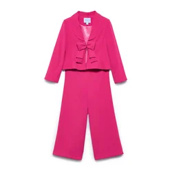 Abel & Lula Obleka 5220 Roza Regular Fit
