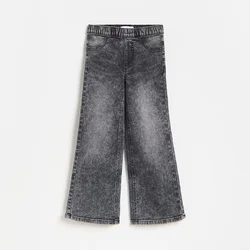 Reserved - Elastične wide leg farmerke