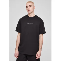 Oversized Mid Embroidery T-shirt black