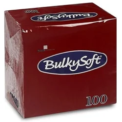 BulkySoft salveta bordo 24x24cm 100/1 2sl (20 pak) ( 153-C32365E10 )
