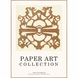 Plakat z okvirjem 51x71 cm Paper Art 9 – Malerifabrikken