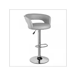 ANJI FURNITURE Barska stolica 5025 - siva