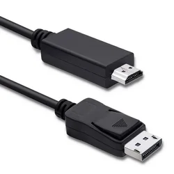 Qoltec DisplayPort v1.1 moški | HDMI moški | 4K | 3 m