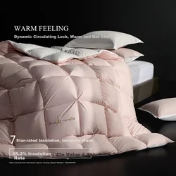 Shuixingjiafang Perjani jorgan, 220x240cm, Roze