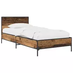vidaXL Okvir postelje z naslonjalom Star les 80 x 200 cm