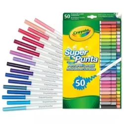 Crayola: Super Punta Set pralnih markerjev - 50 kos.