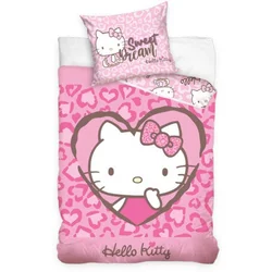 Hello Kitty OTROŠKA POSTELJNINA 140/200 cm renforcé