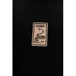 Bombažna kratka majica HUGO Dobul