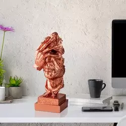 Aberto Design Dekorativna figura Yak-032, 14x33x11 cm